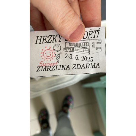 Zmrzlina ke dni dětí 2025